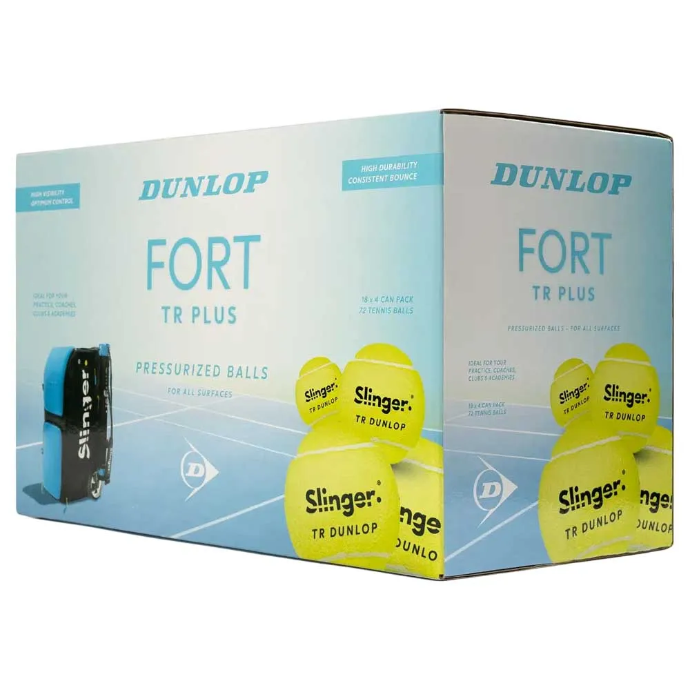 Dunlop Fort tr plus tenis balls box