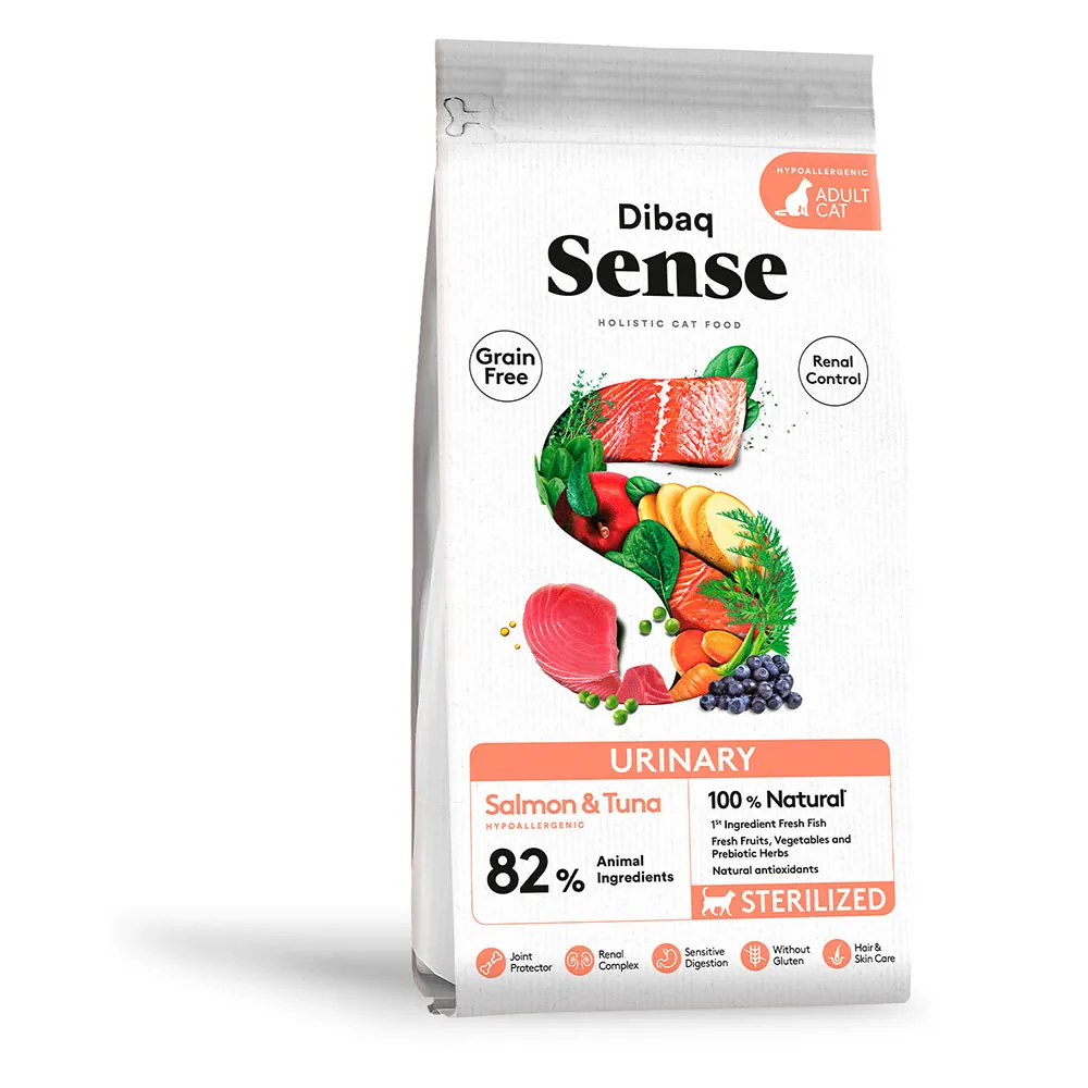 Dibaq Sense Grain Free Urinary salmon & tuna cat food 6kg