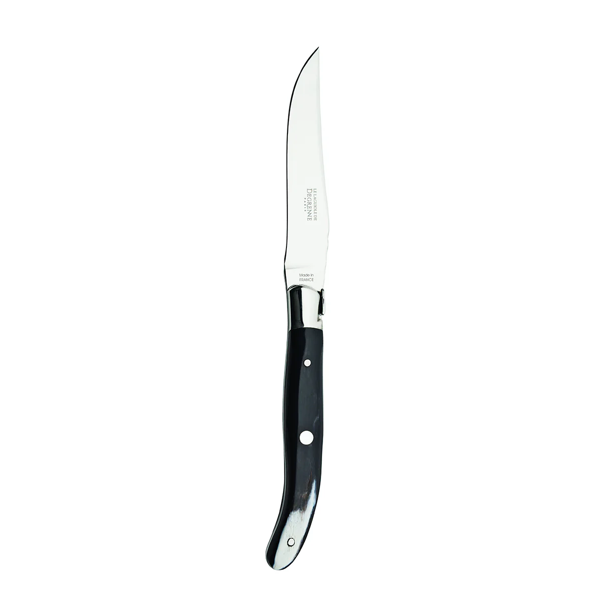 Couteau à steak corne noire
