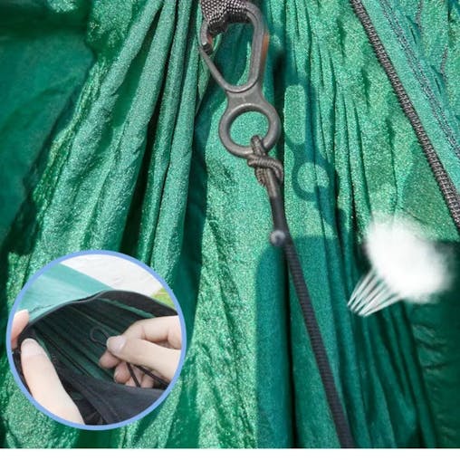 NNEOBA LightweightCamping Hammock with Mosquito Net