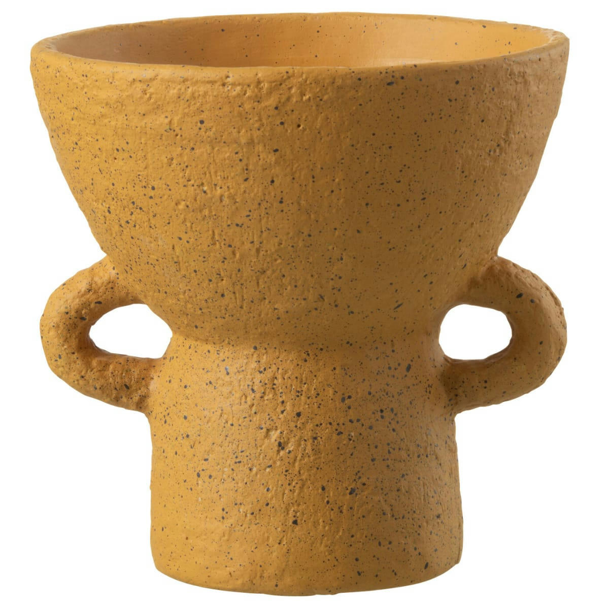 - Vase en céramique Ocre 20 cm