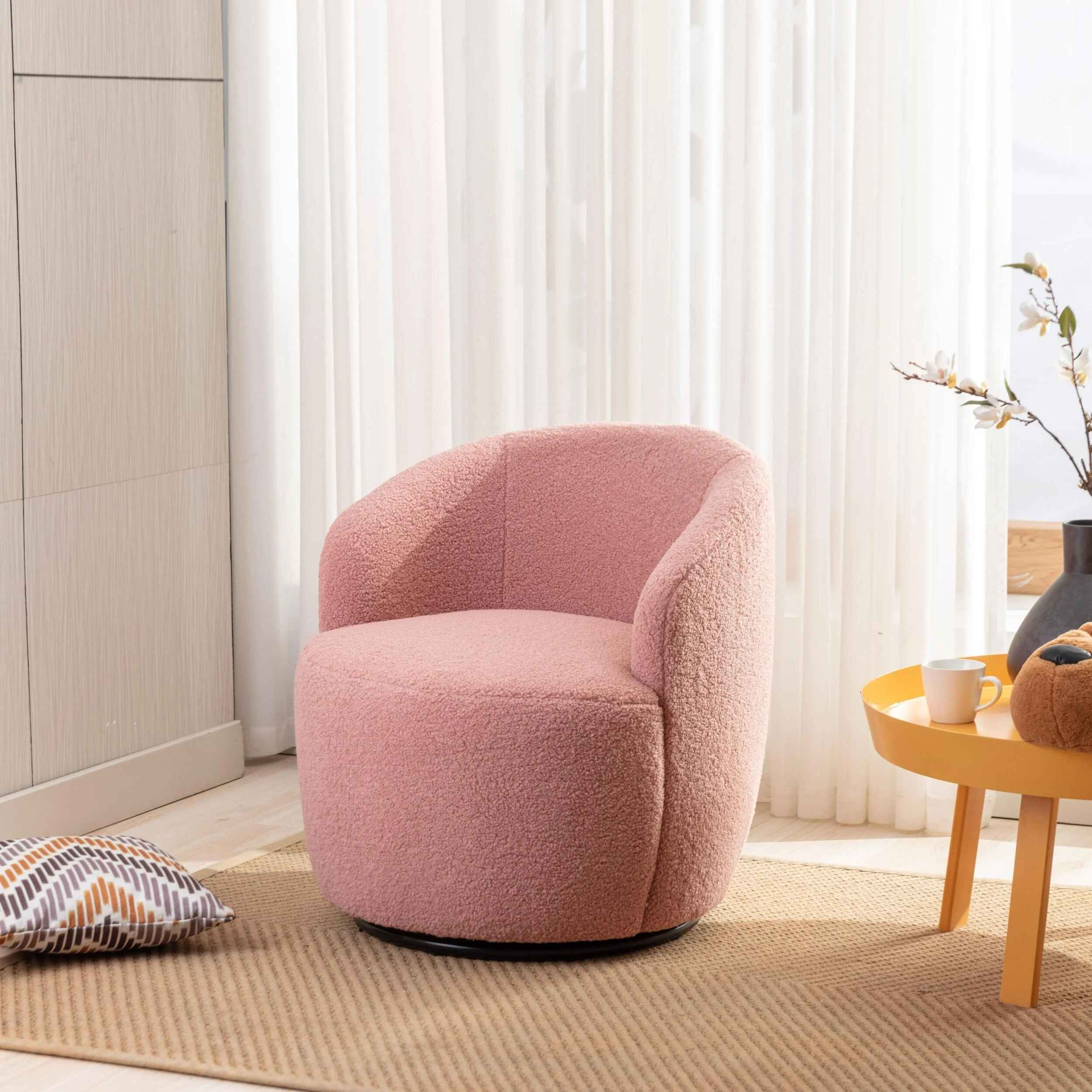 Premium Black Metal Base Chair