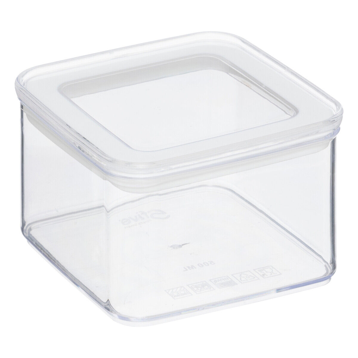 Caixa hermética quadrada 0,50l