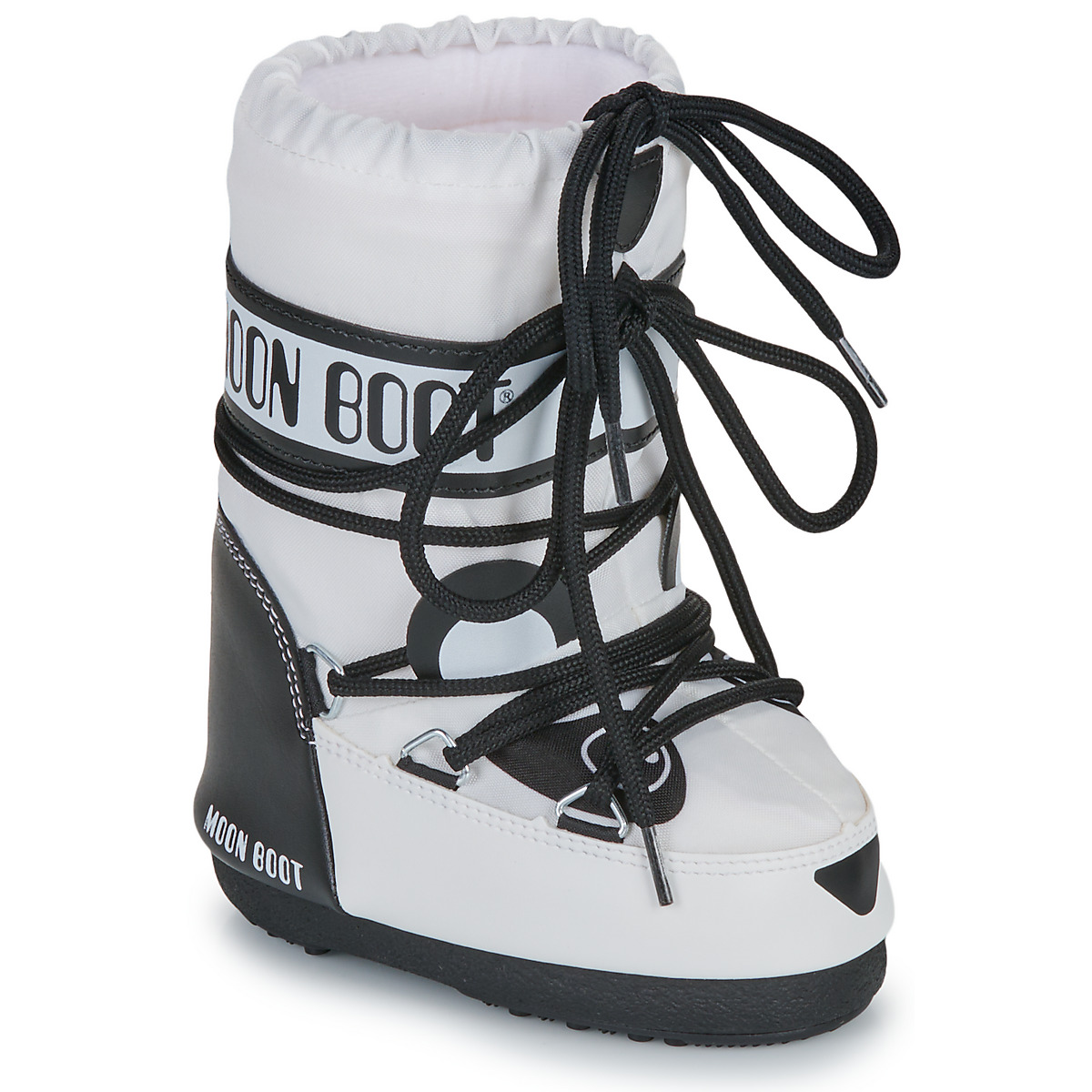 Moon Boot - MB ICON ANIMAL - Black / White