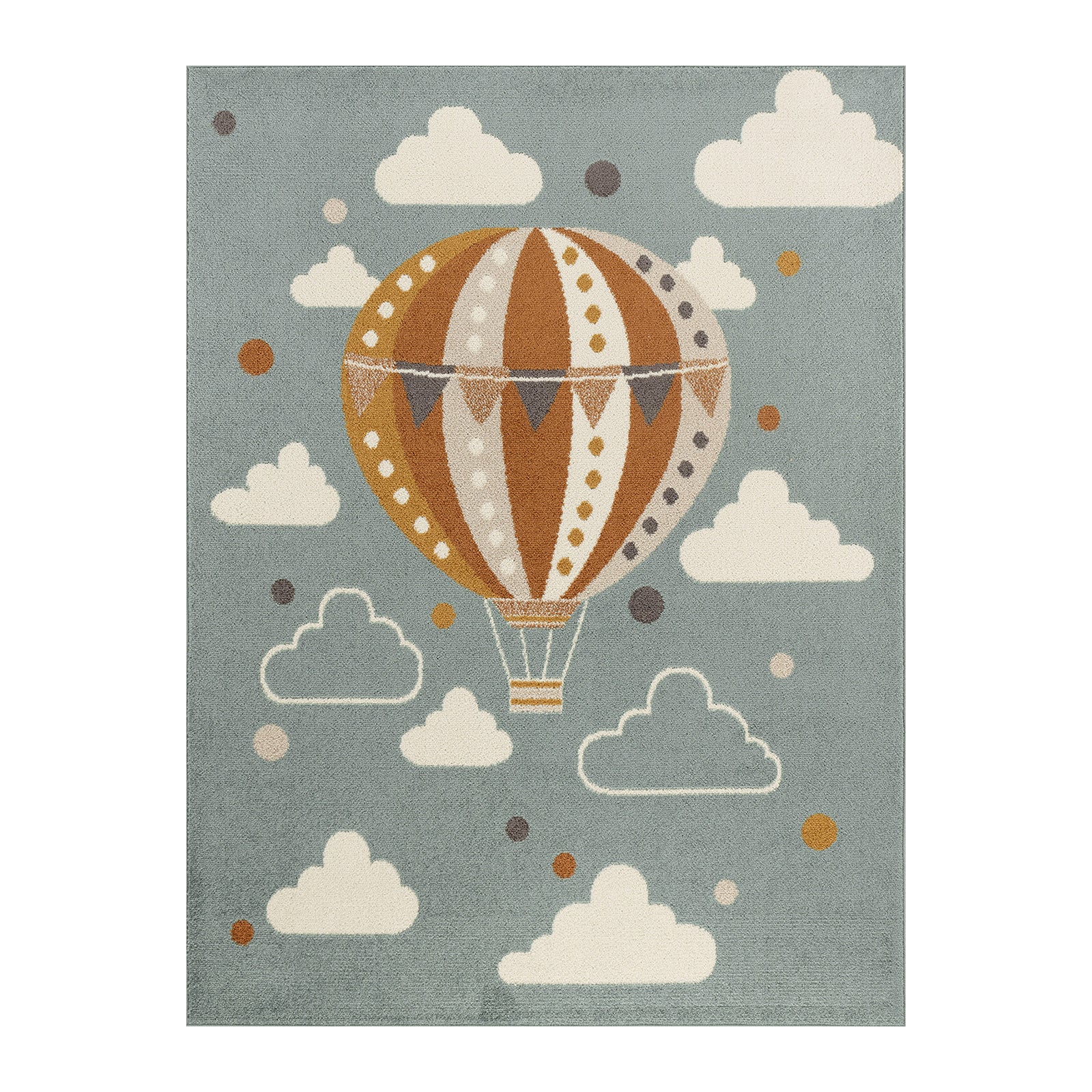 by fonQ Balloon Vloerkleed 140 x 200 cm - Blauwgrijs