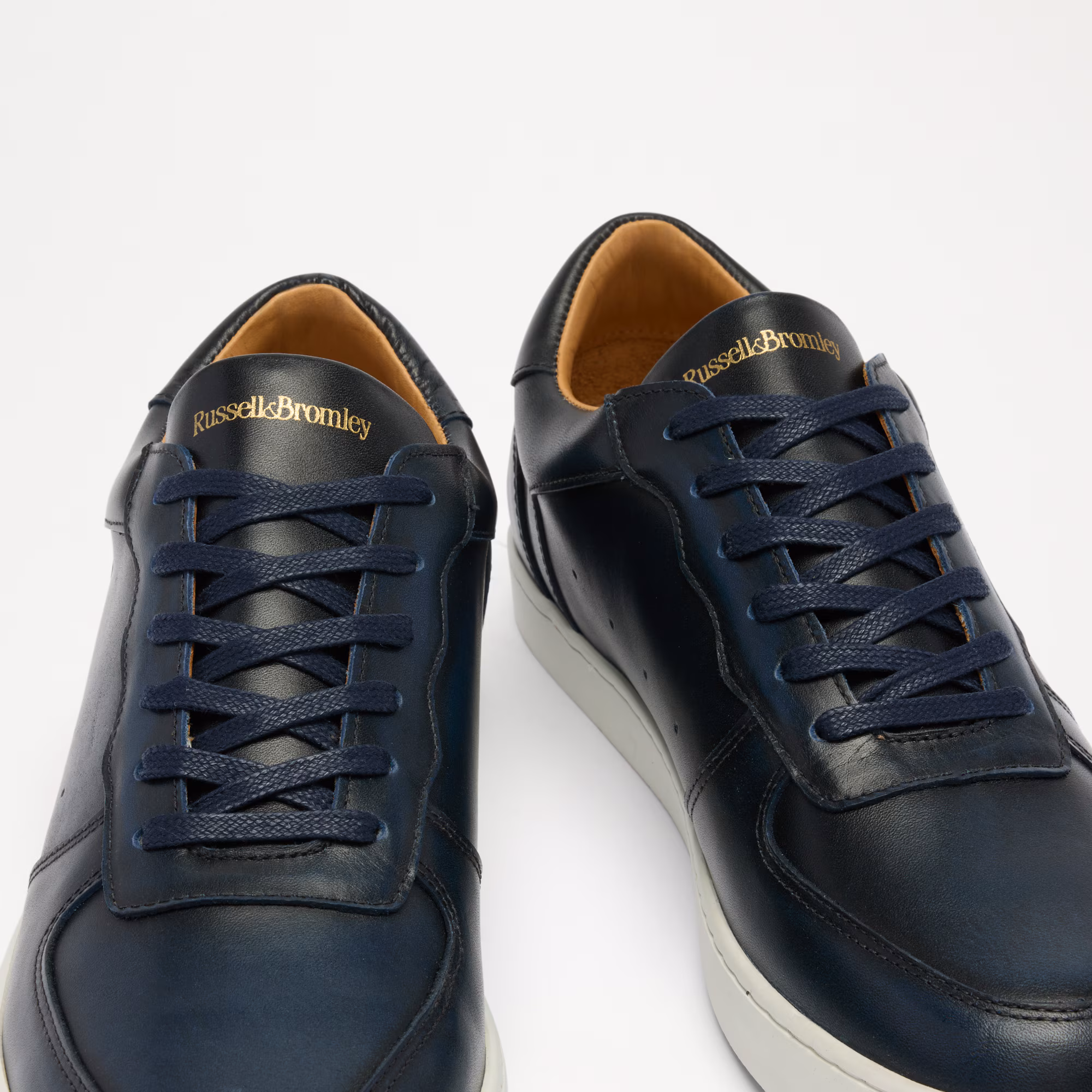 Rebounded<br>Oxford Leather Trainer