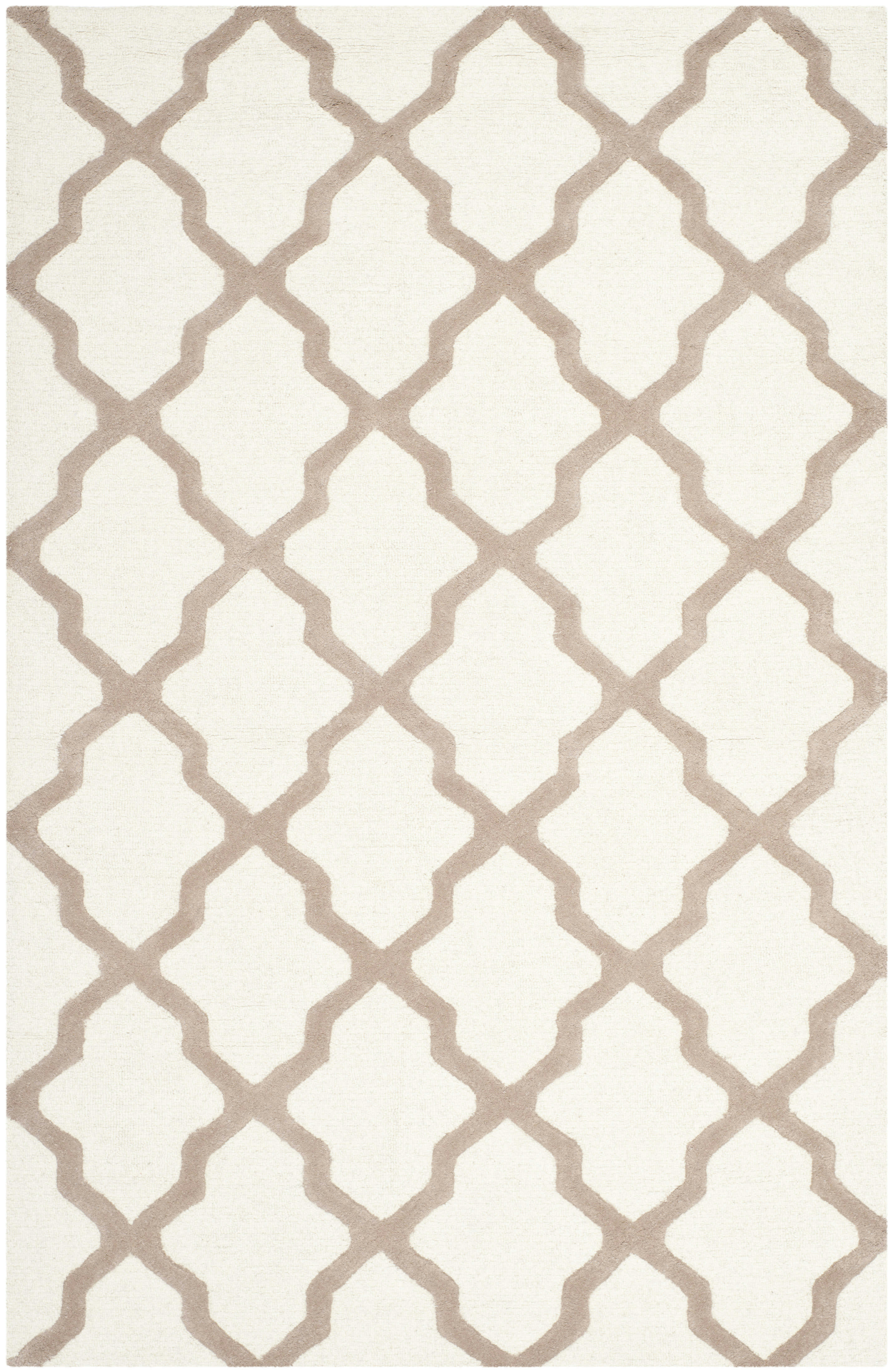 CAMBRIDGE - Tapis de salon interieur en  ivoire & beige, 183 x 274 cm
