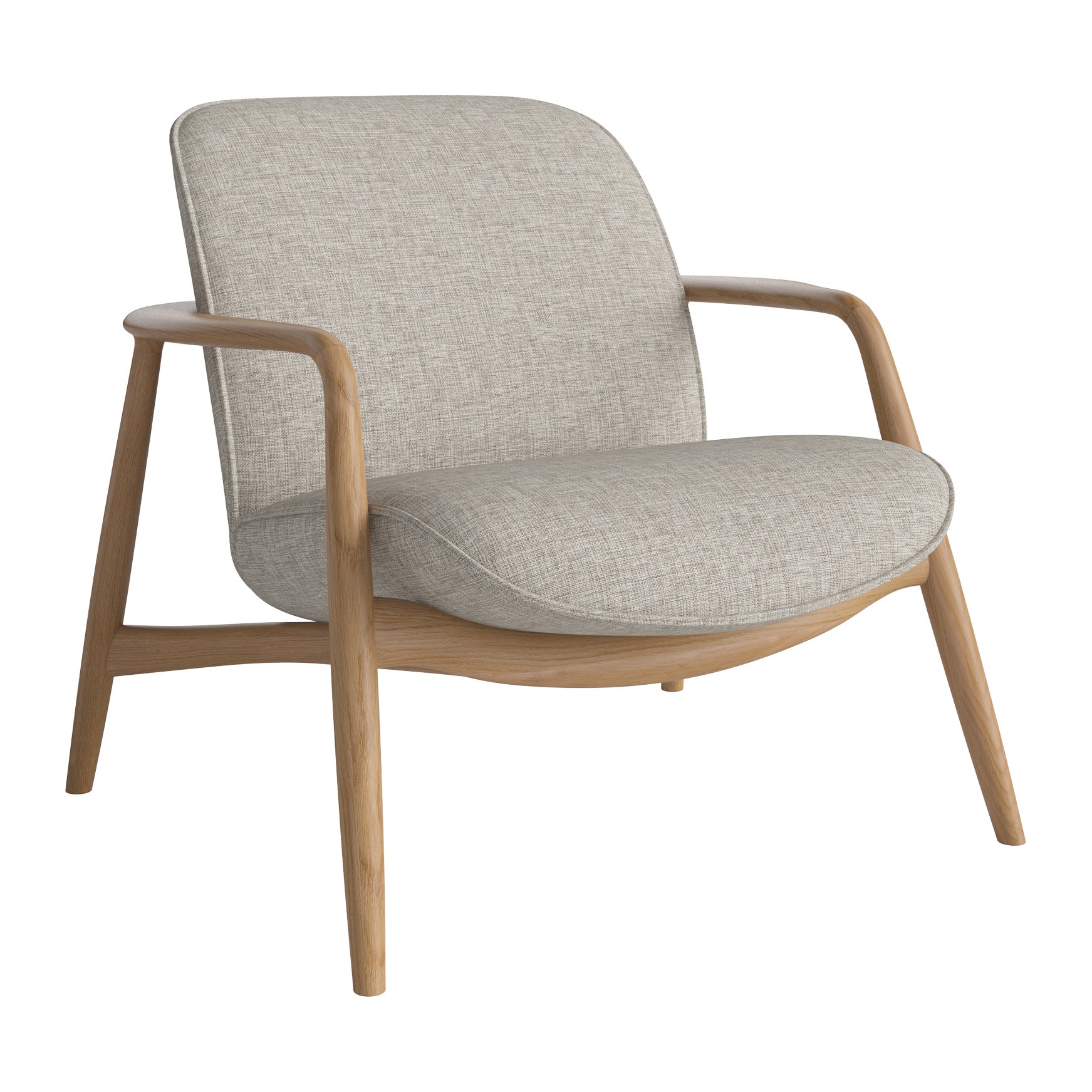 Bolia Bowie Fauteuil - Eiken - Sand