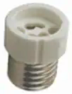 Atron Electro Industries LA899 Porcelain GU10 Adapter Socket, 660W, 250V, White