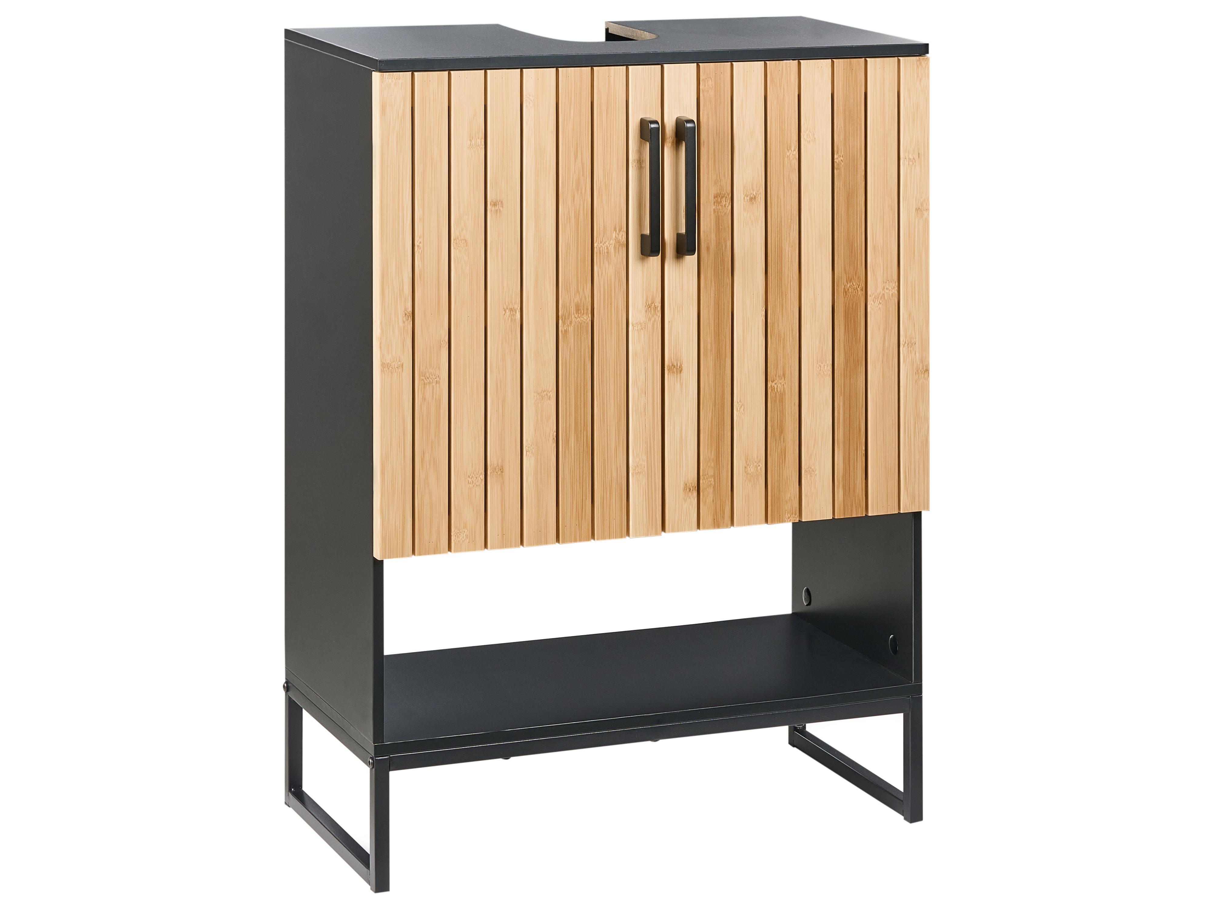 Vanity Unit MISCANTI Bamboo 60 cm Light Brown