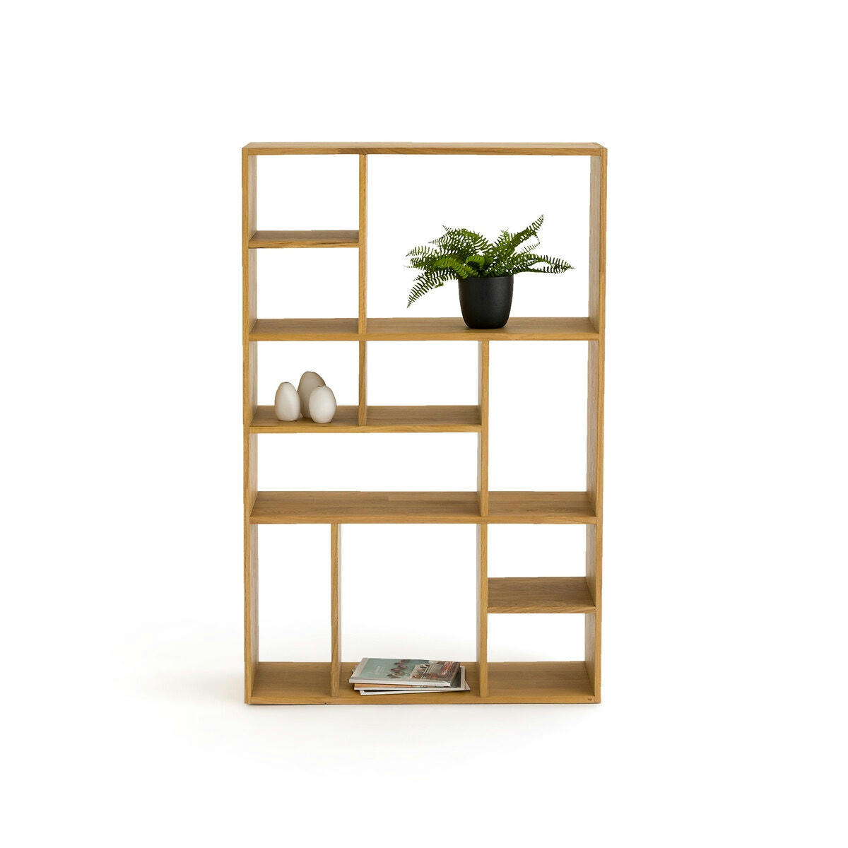 Etagère en chêne asymétrique, Rymo