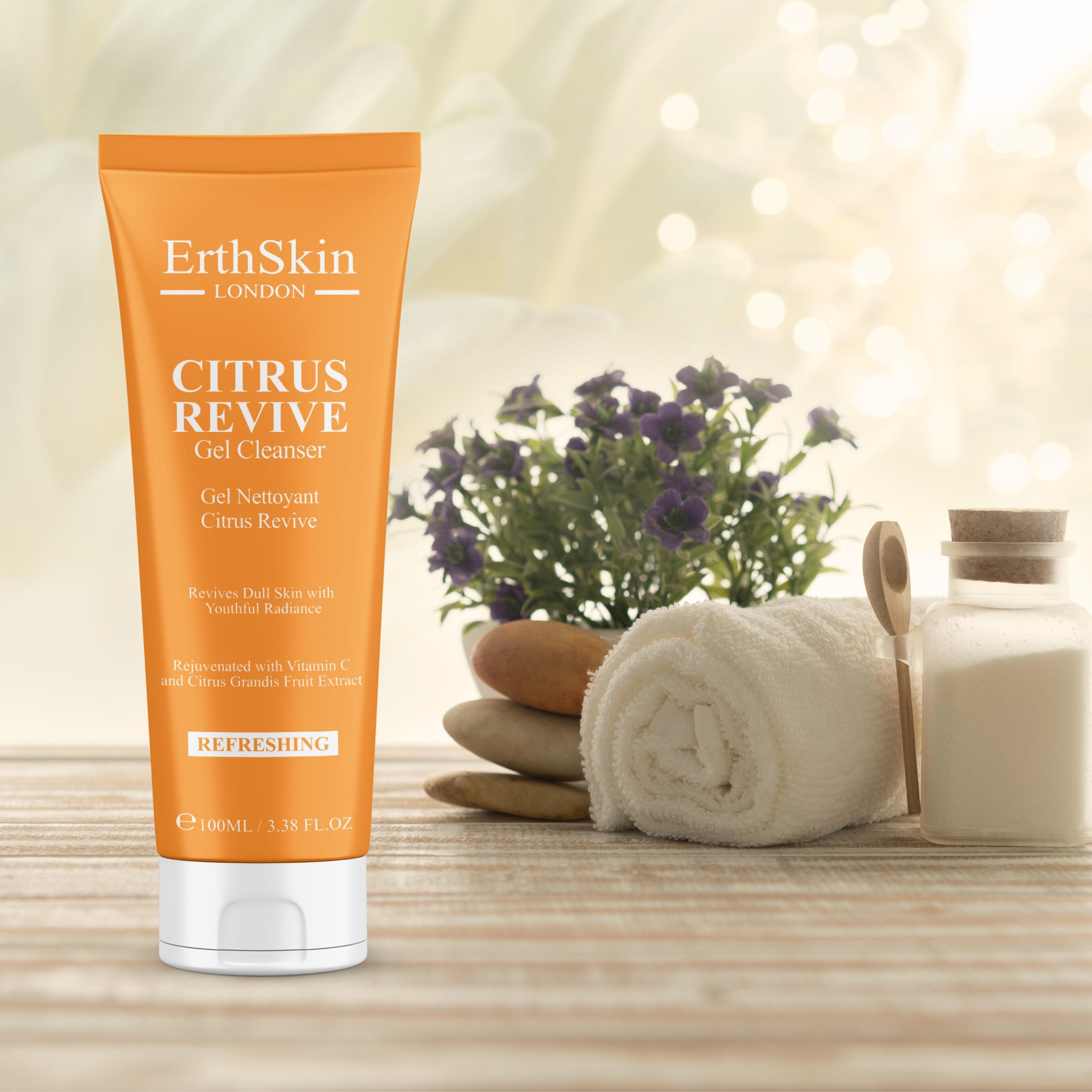 Erth Skin London Citrus Revive Gel Cleanser 100ml