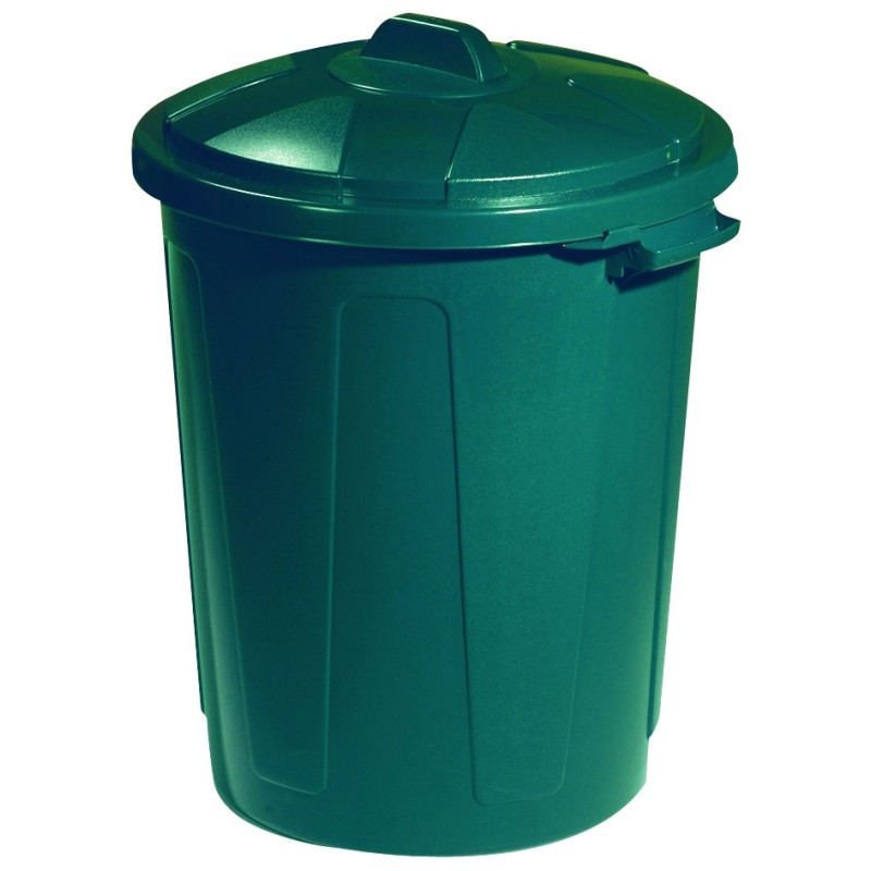 Poubelle d'extérieur Magnum verte 70 L ALLIBERT
