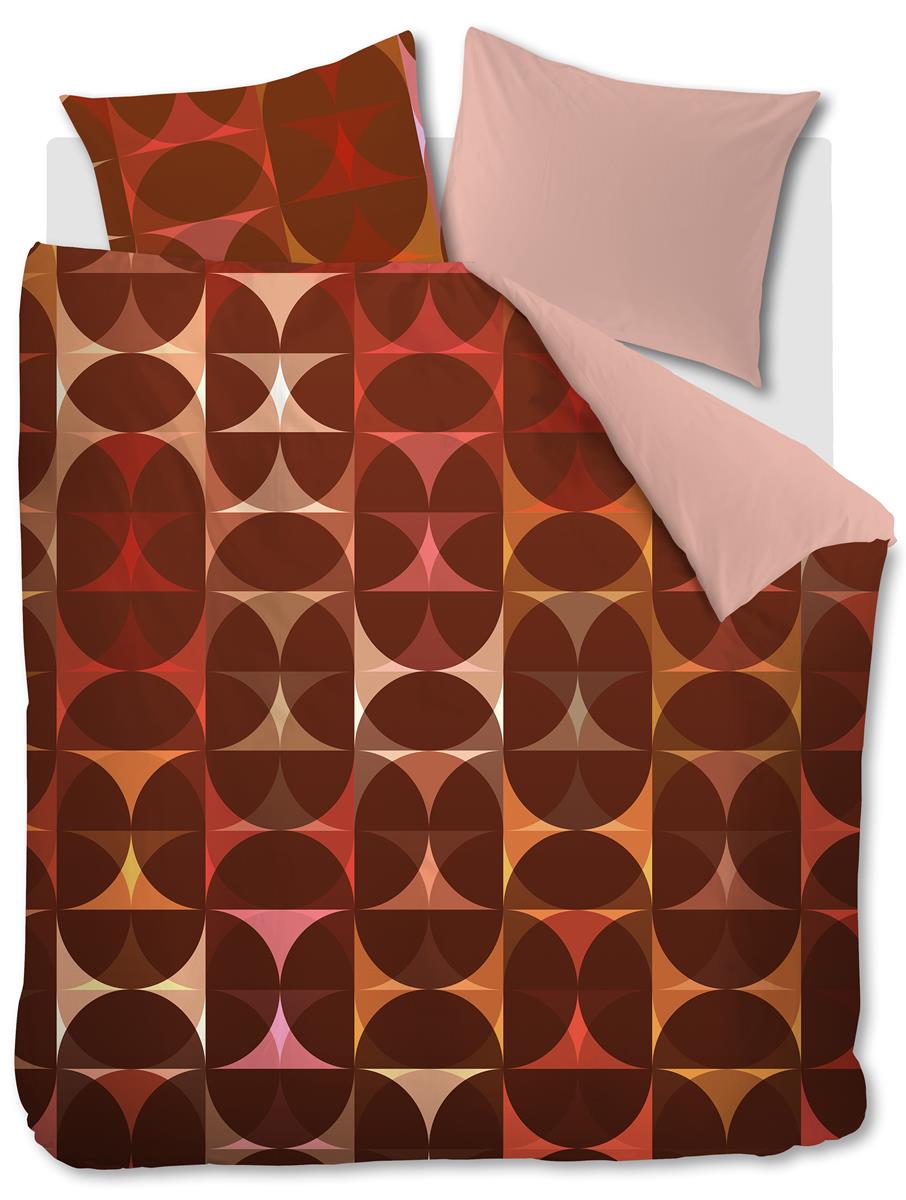 Beddinghouse Dutch Design Redwood dekbedovertrek - Lits-Jumeaux - 240x200/220 cm - Rood