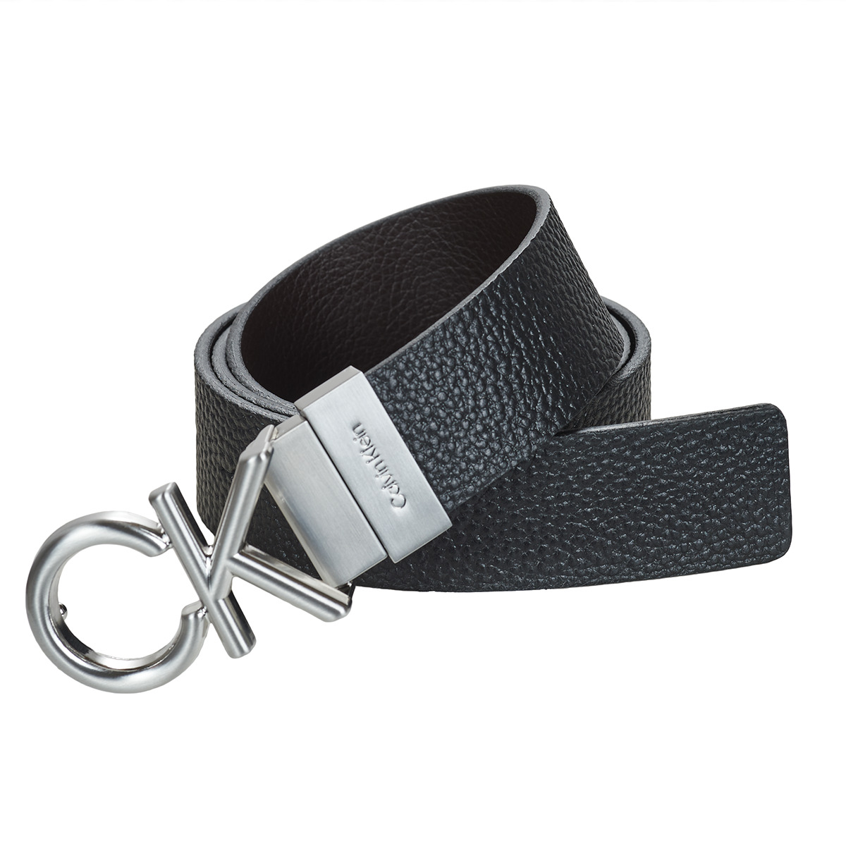 Calvin Klein Jeans - ADJ/REV CK METAL BOMBE PB 35MM - Black
