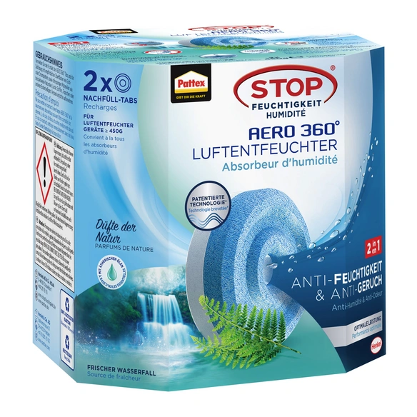 Luftentfeuchter »Aroma Frischer Wasserfall«, 1,3 l, nachfüllbar