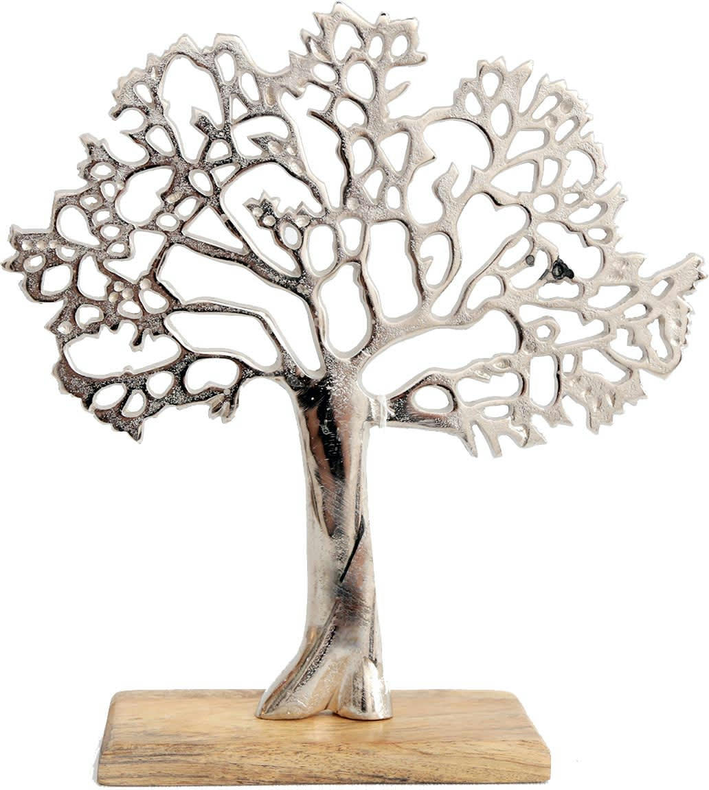 - Arbre décoratif en aluminium et bois de manguier de vie taille 2