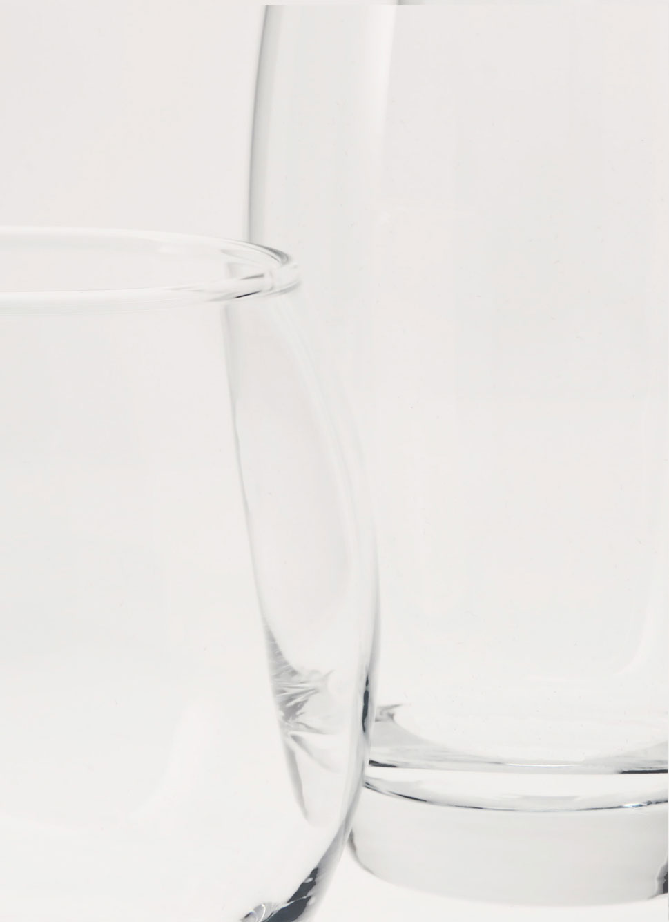 VERRE HAUT TRANSPARENT