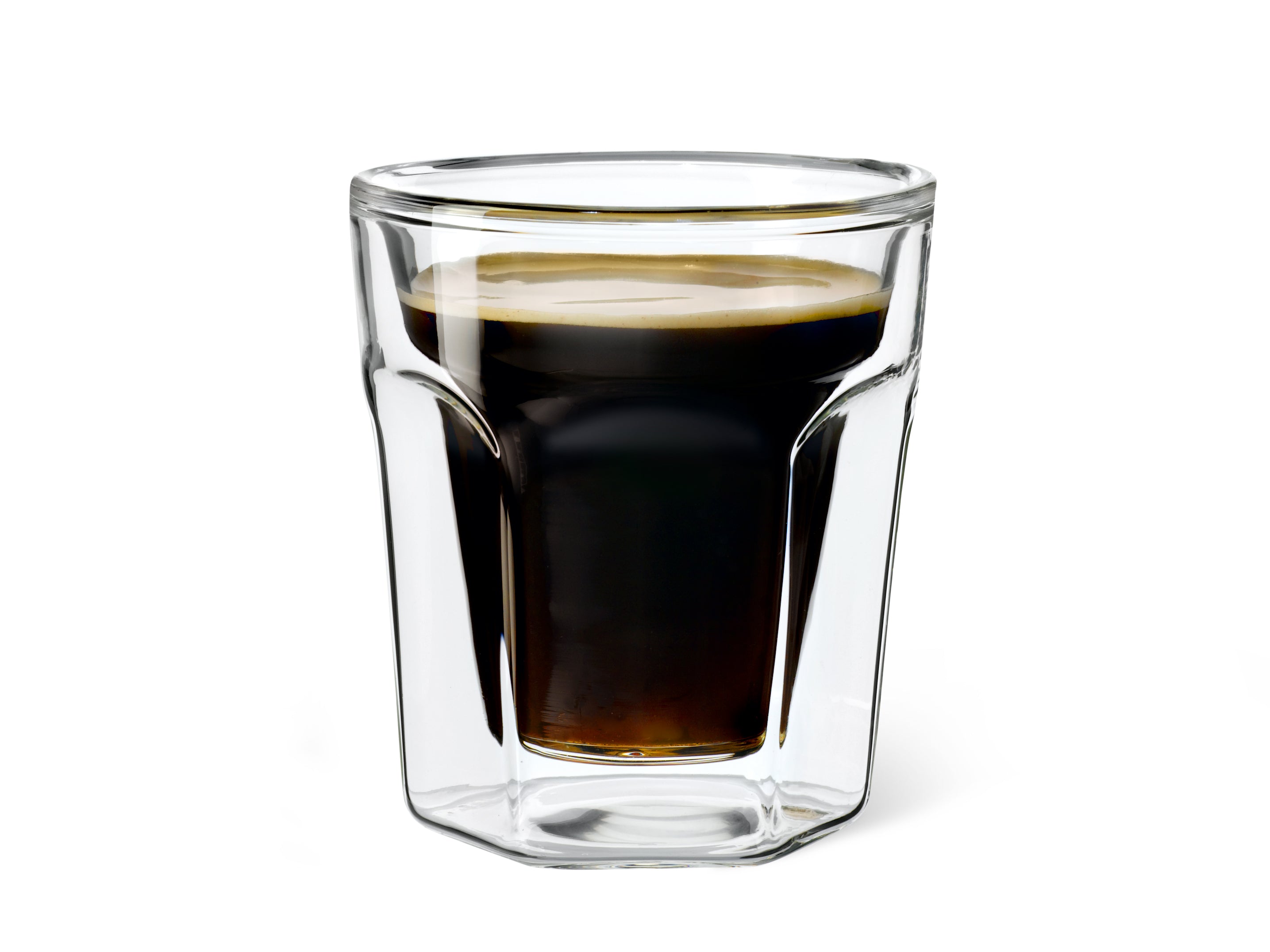 Leopold Vienna - Dubbelwandige koffieglazen Espresso 100ml (set van twee stuks)