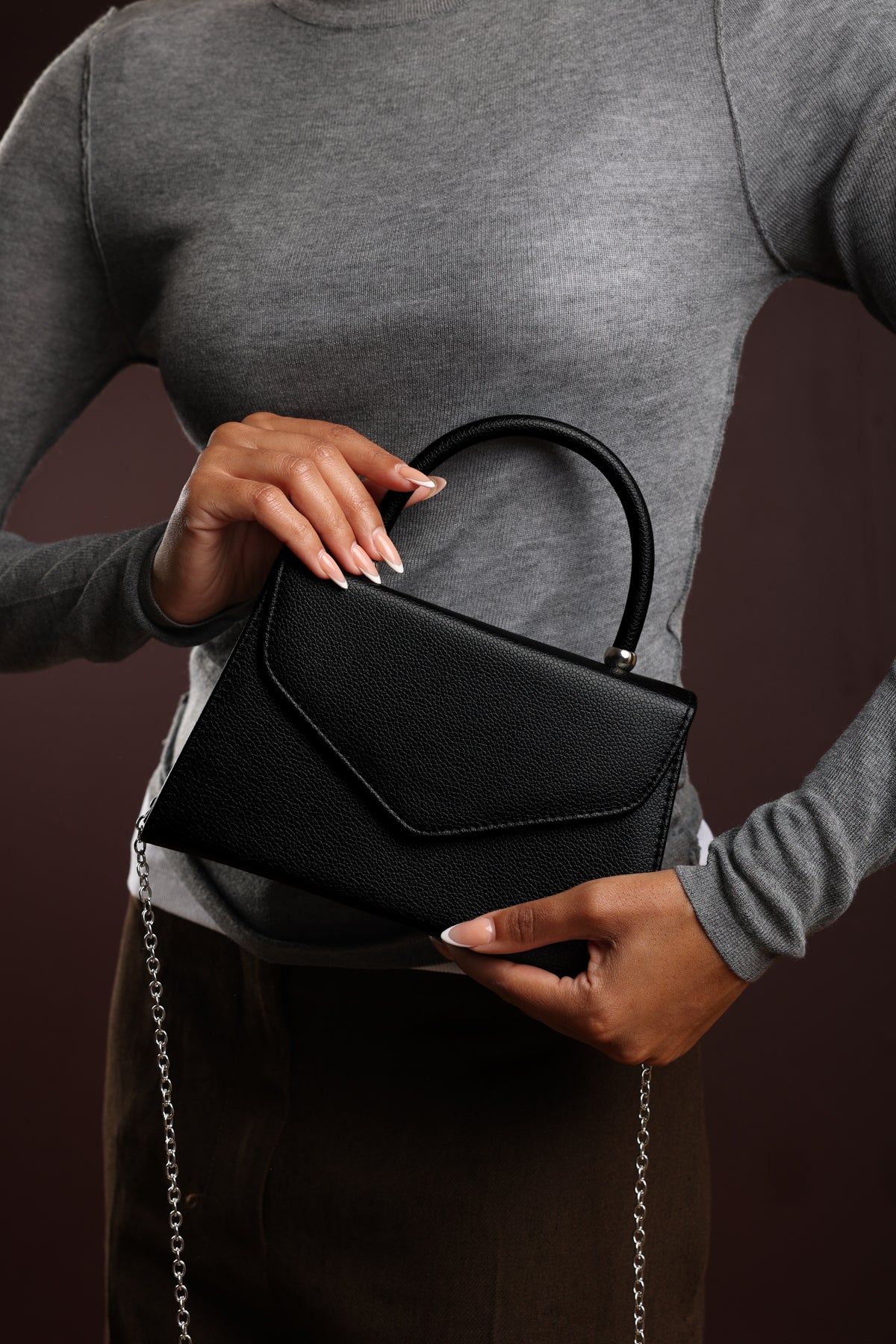 Where's That From Marina' Structured Top Handle Shoulder Bag