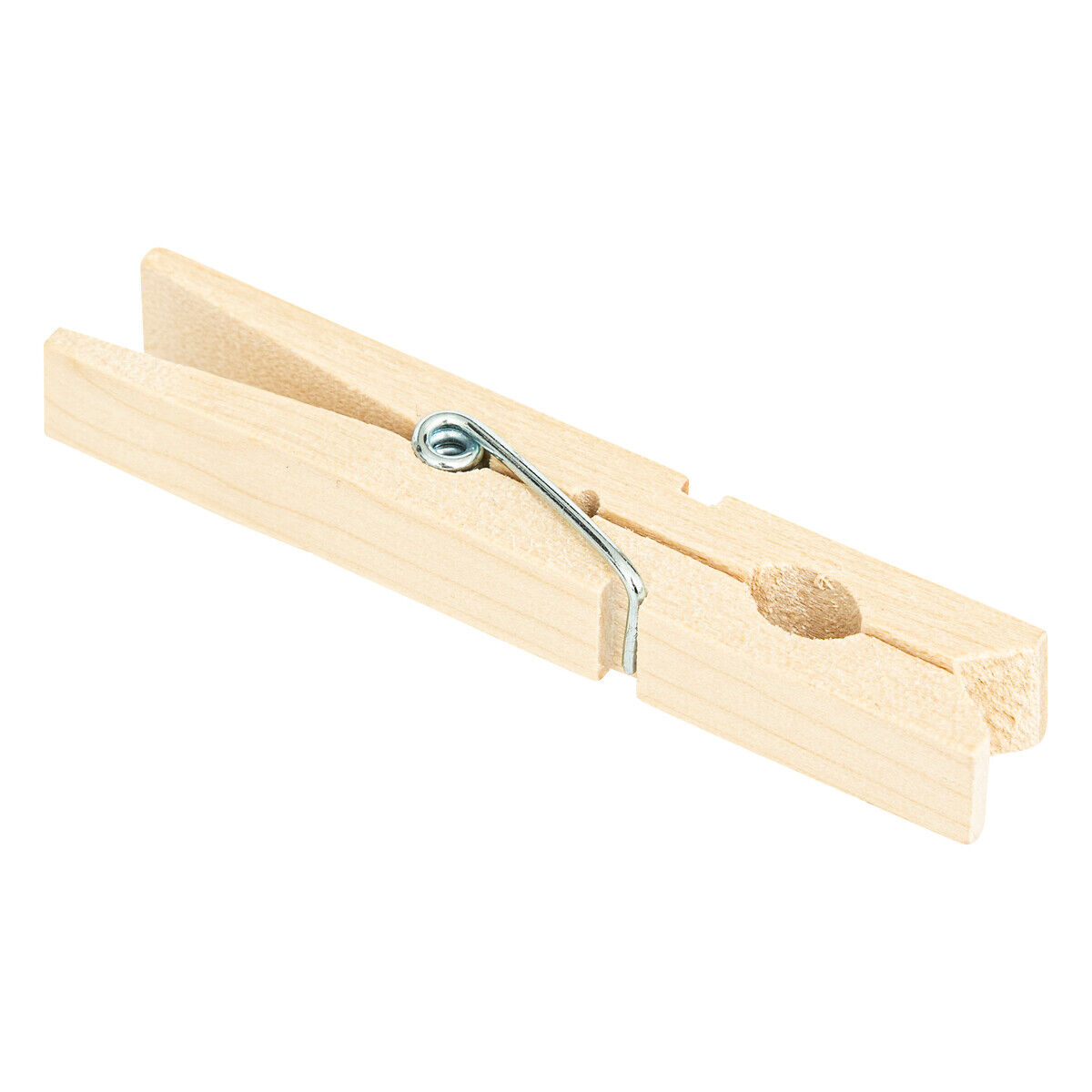 Conjunto De 96 Molas Em Madeira Para Roupa