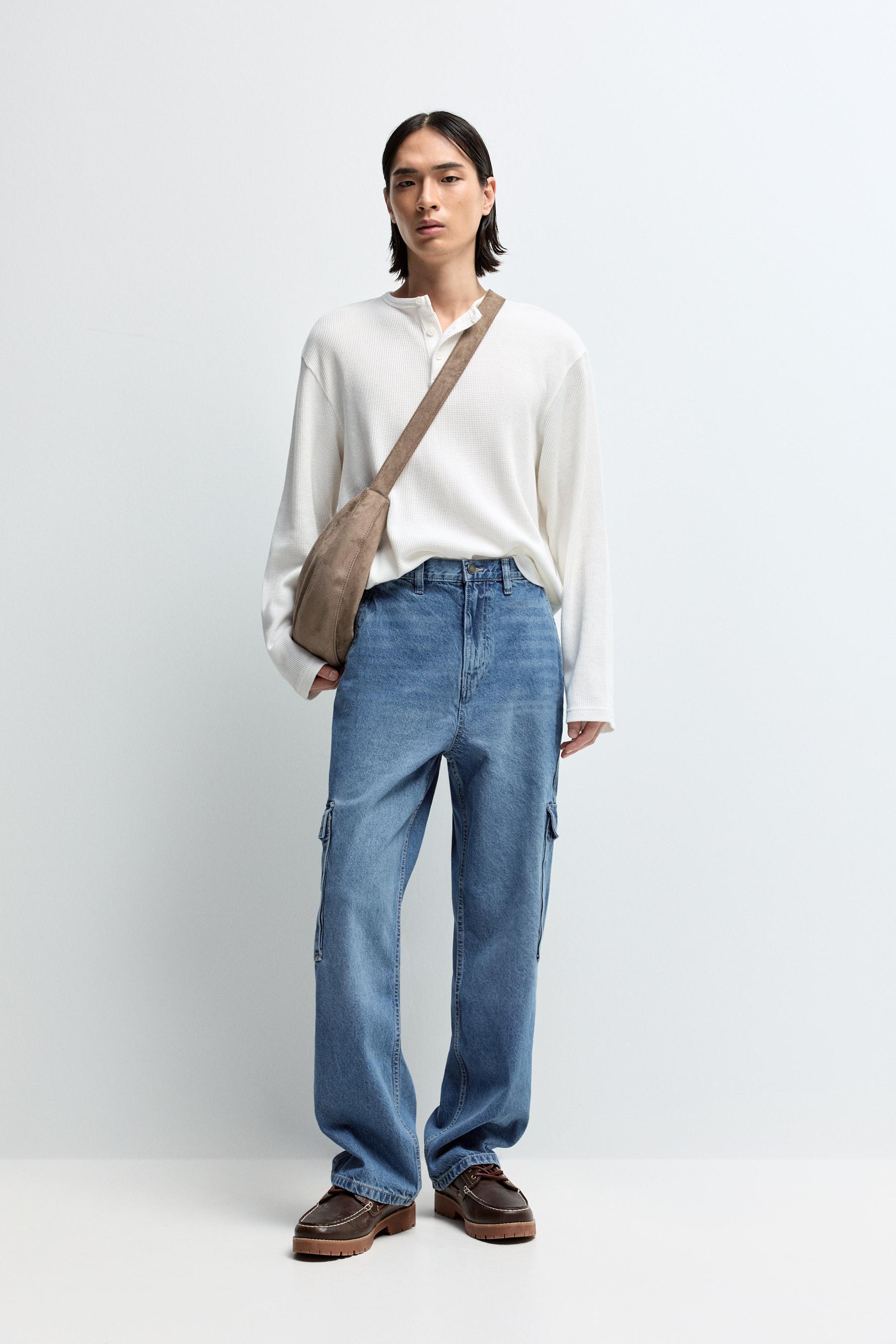 Jeans cargo baggy