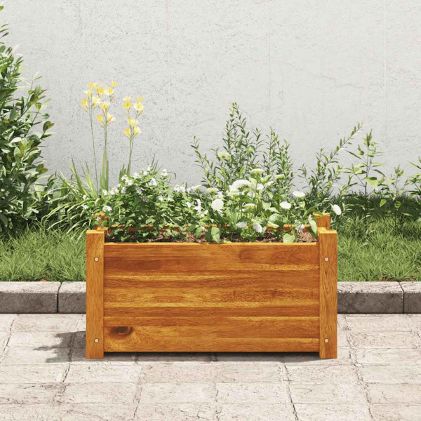 Donica Brąz 50 x 25 x 25 cm Drewno vidaXL