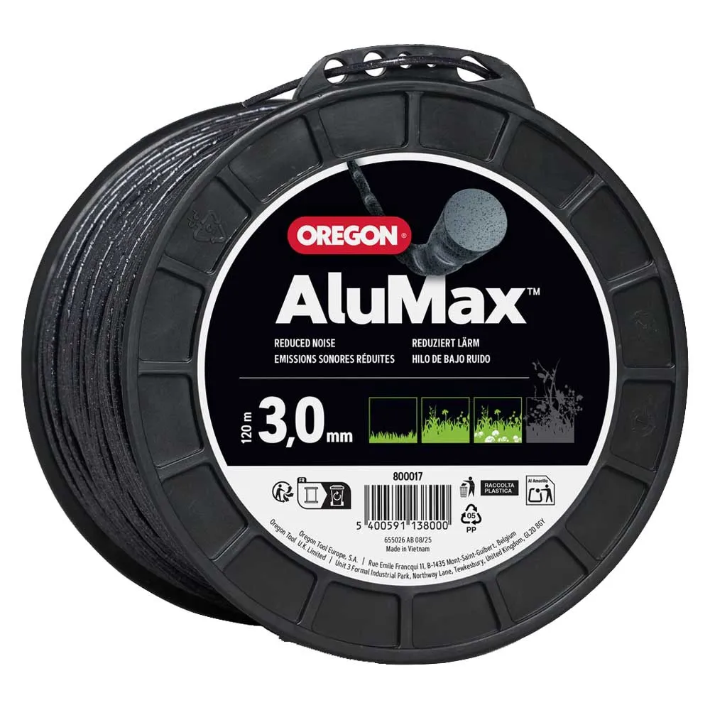 Oregon 800017 Nylium Silent 3.0 mm x 120 m Trimmer Line