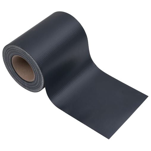 NNEVL Garden Privacy Screen PVC 35x0.19 m Matte Dark Grey