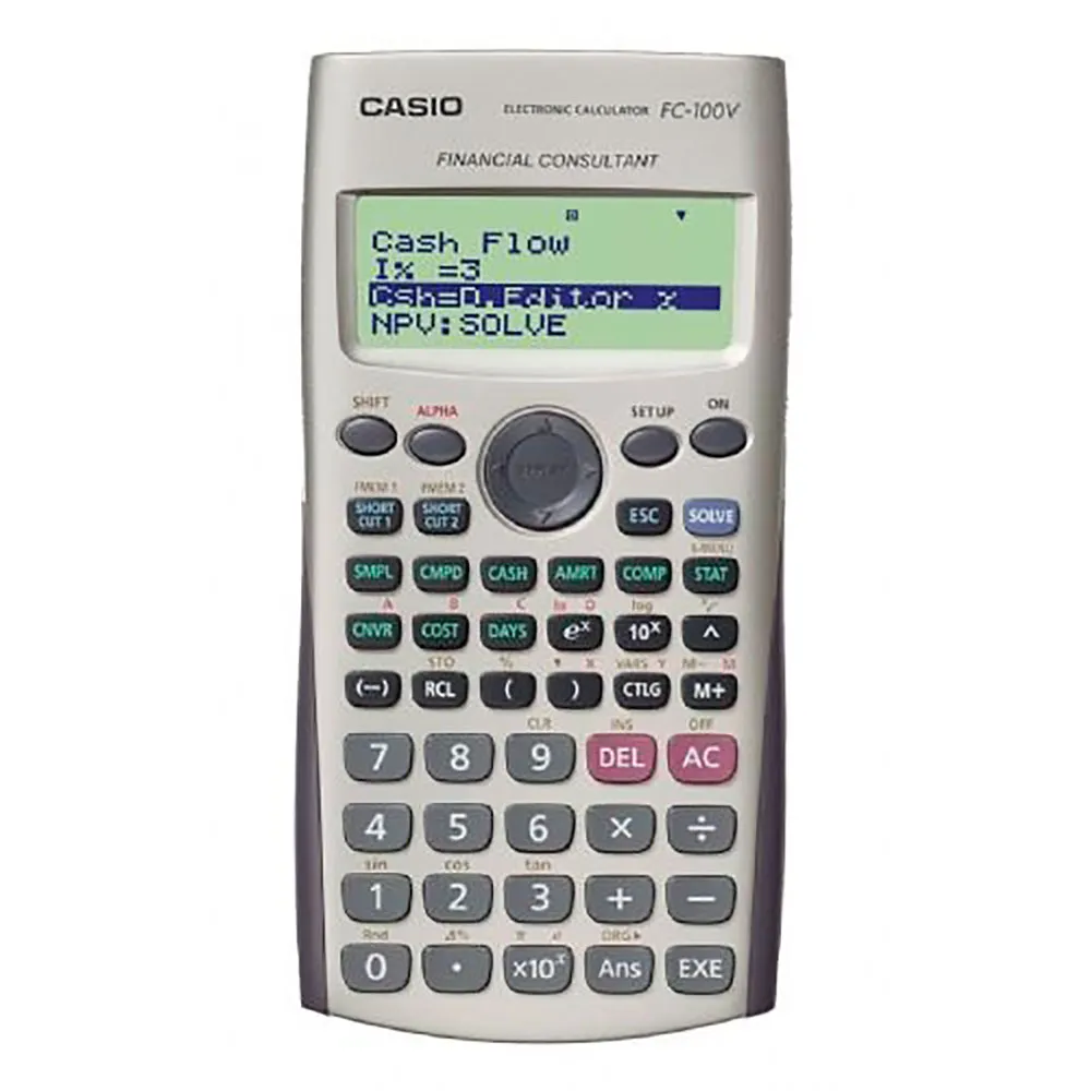 Casio Fc100V Financial Calculator