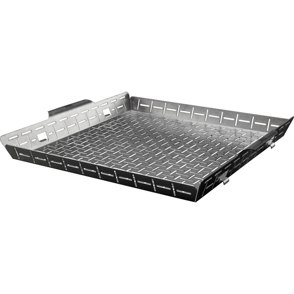 Grillkorb, Edelstahl, BxH: 43,69 x 5,08 cm