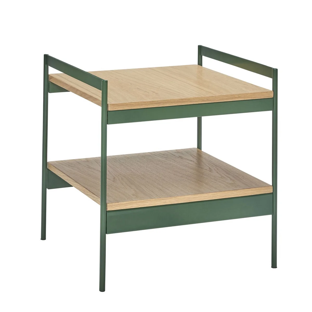 Hübsch Interior - Jaunty Beistelltisch, Eiche / grün