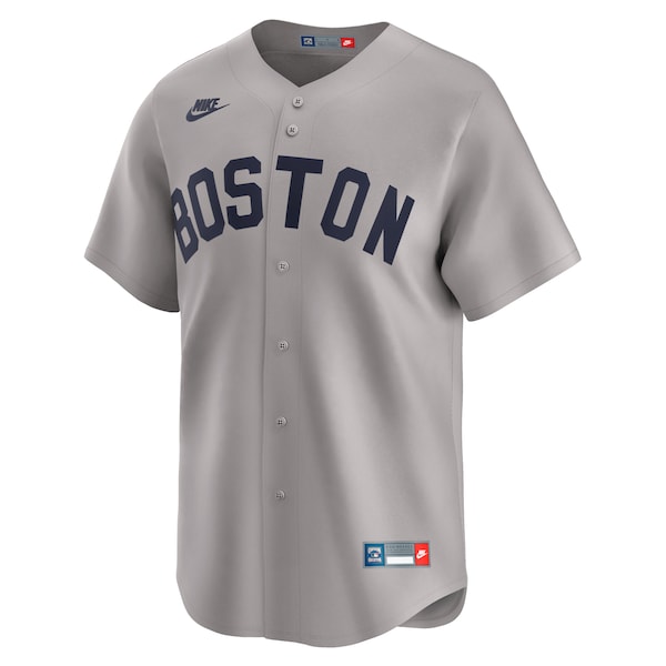 Carl Yastrzemski Boston Red Sox Nike Throwback Cooperstown Collection Limited Jersey - Gray