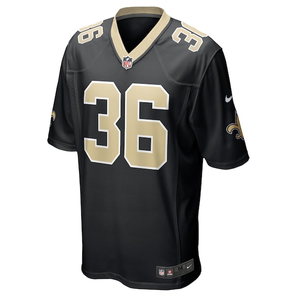 Anthony Johnson New Orleans Saints Nike Team Game Jersey -  Black