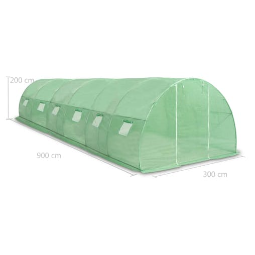 NNEVL Greenhouse 27m&sup2; 900x300x200 cm