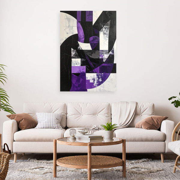 Obraz do salonu sypialni kuchni biura, Geometryczna abstrakcja 20x30