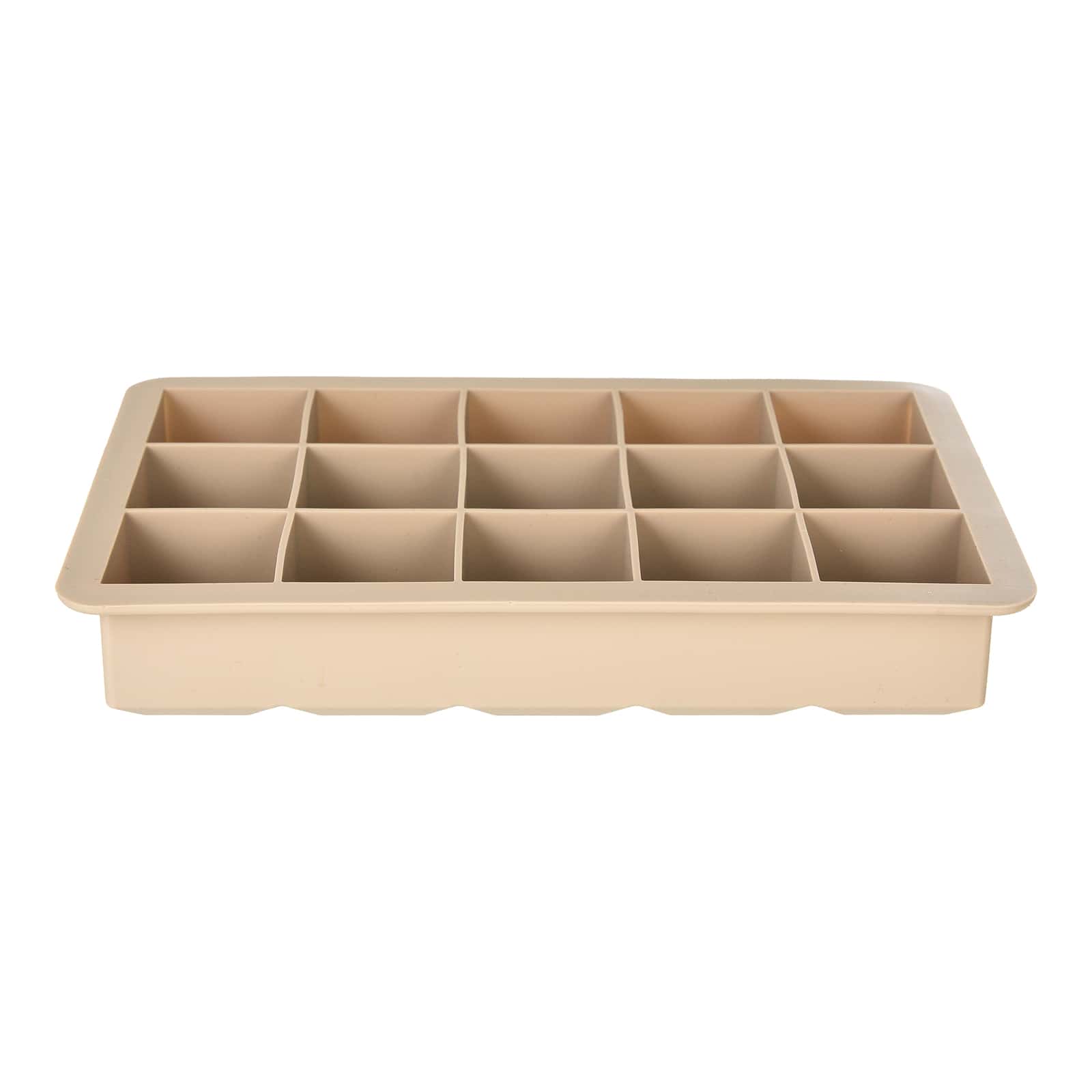 Eiswürfelform Würfel Creme,L 190 x B 120 mm
