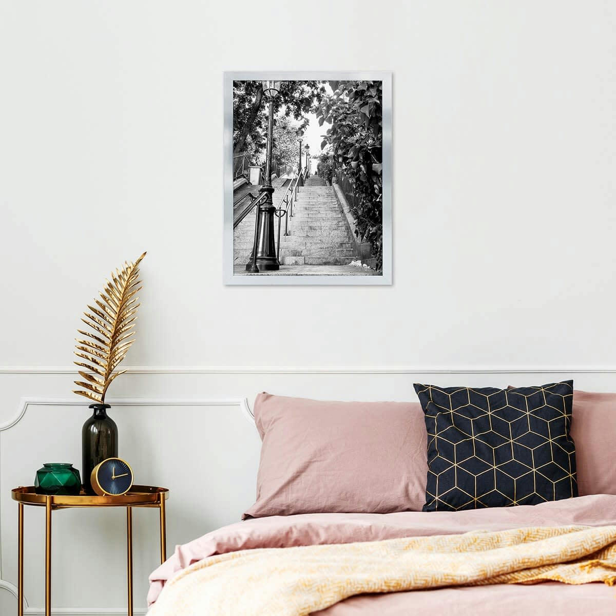 PRECIOUS - Cadre photo acier 30x40 cm résine recyclée