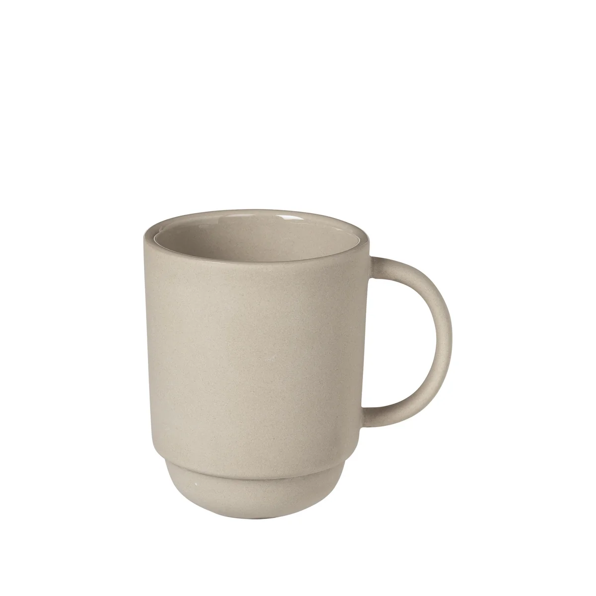Broste Copenhagen - Nordic Bistro Becher mit Henkel, 0.3 l, beige
