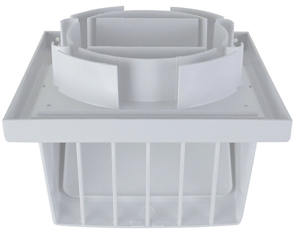 Capuchon façade ø100/125 mm Autogyre pour VMC avec clapet