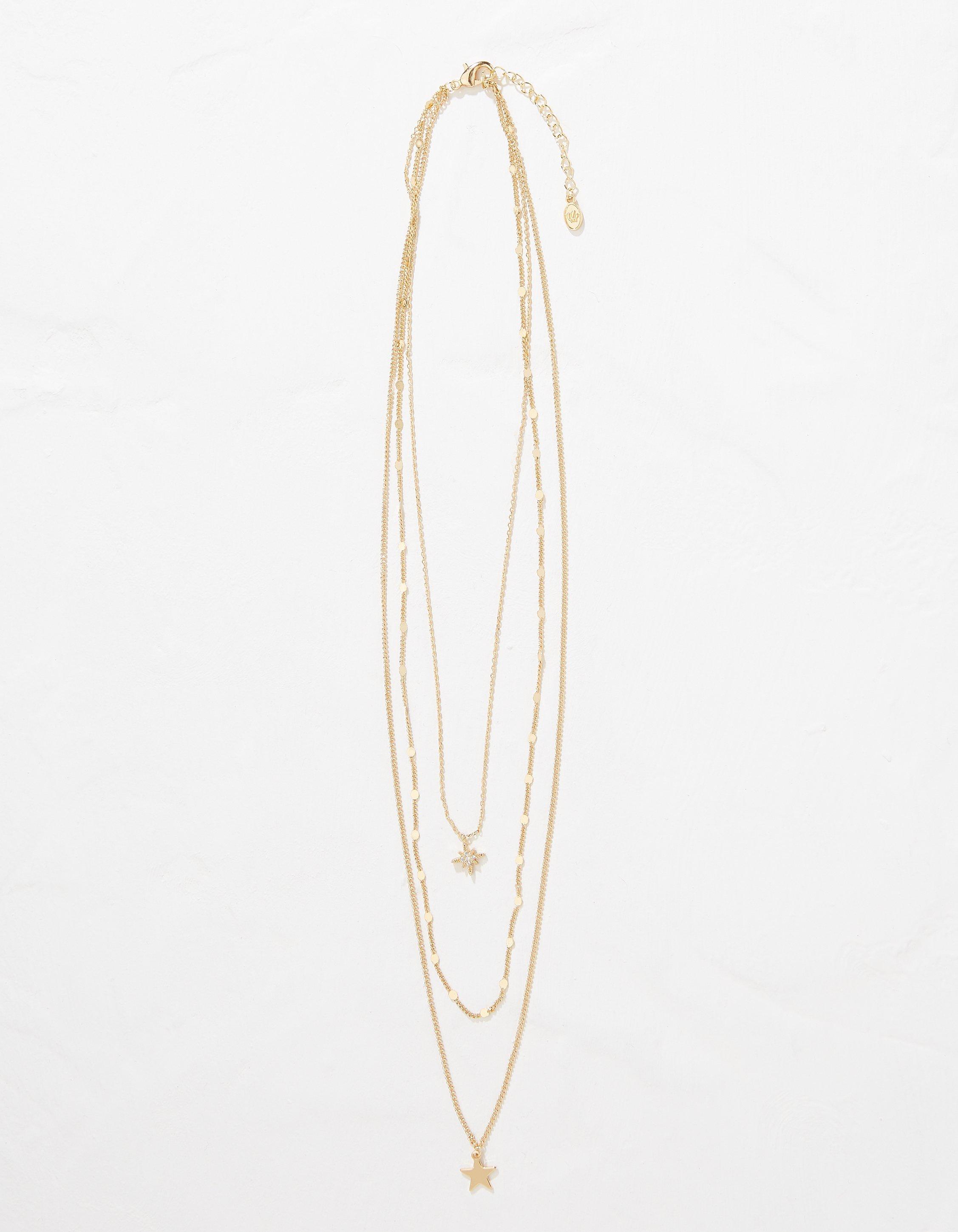 Multi Layer Star Necklace