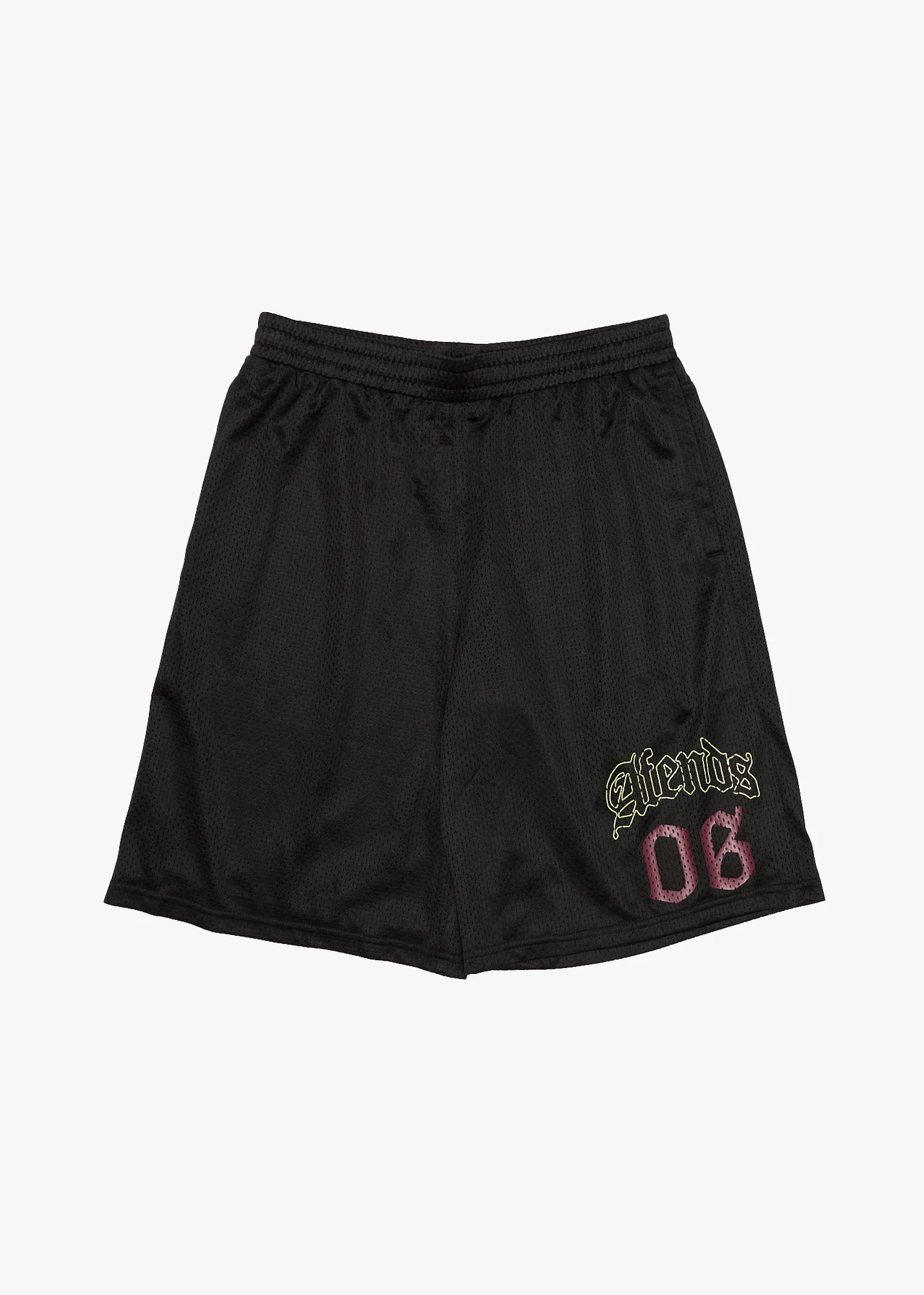AFENDS Mens Zero Six - Basketball Short 22 - Black