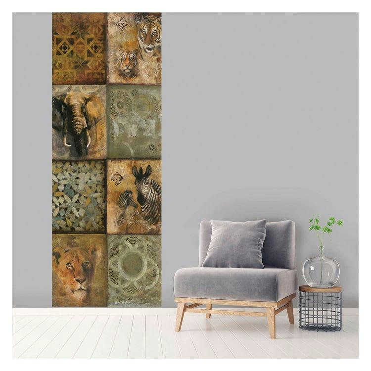 SAFARI - Lé unique vertical 100x270 cm