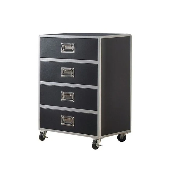 Fern Constructed with Steel 4-drawer Chest