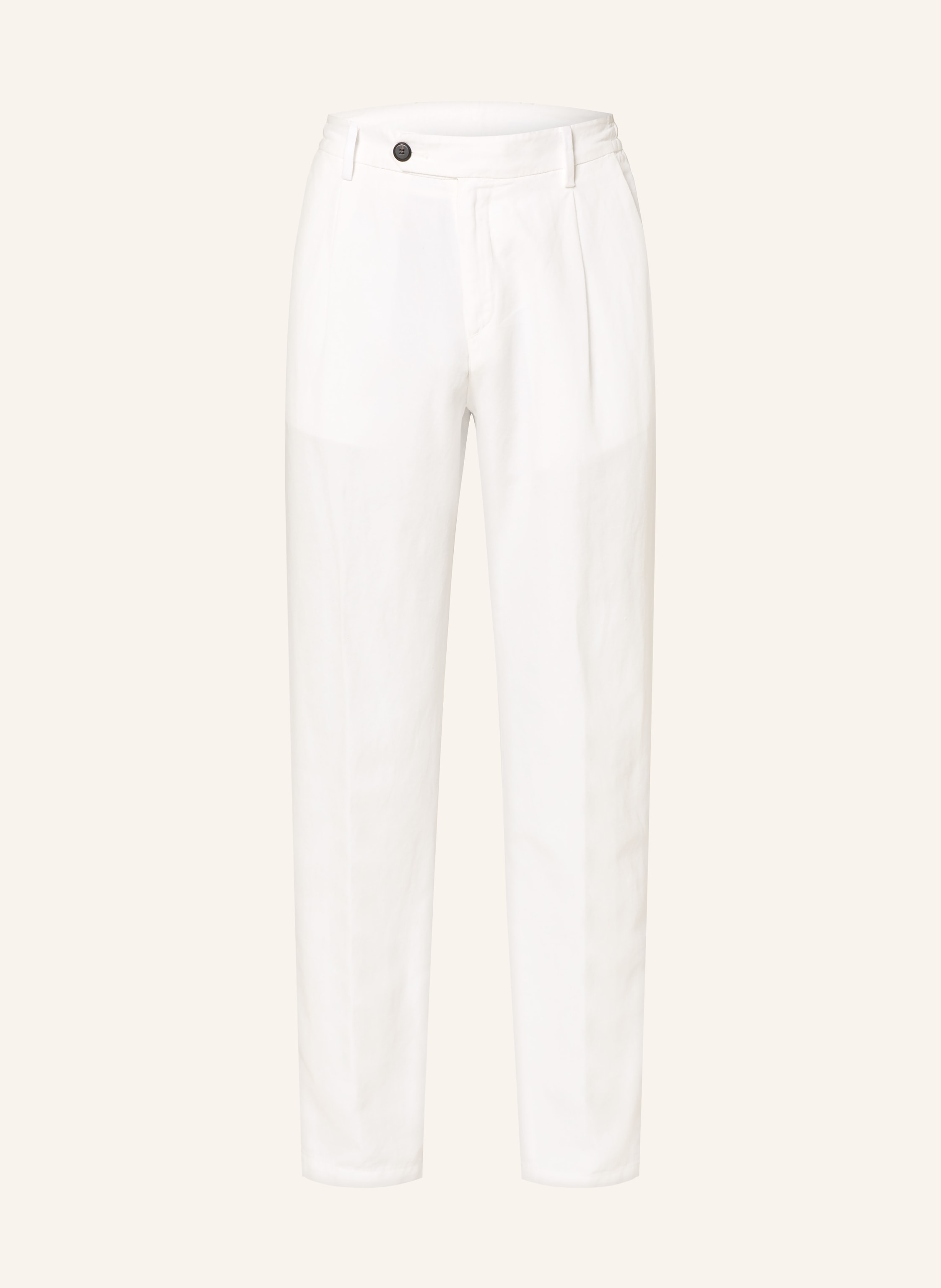 eleventy Chino Extra Slim Fit mit Leinen