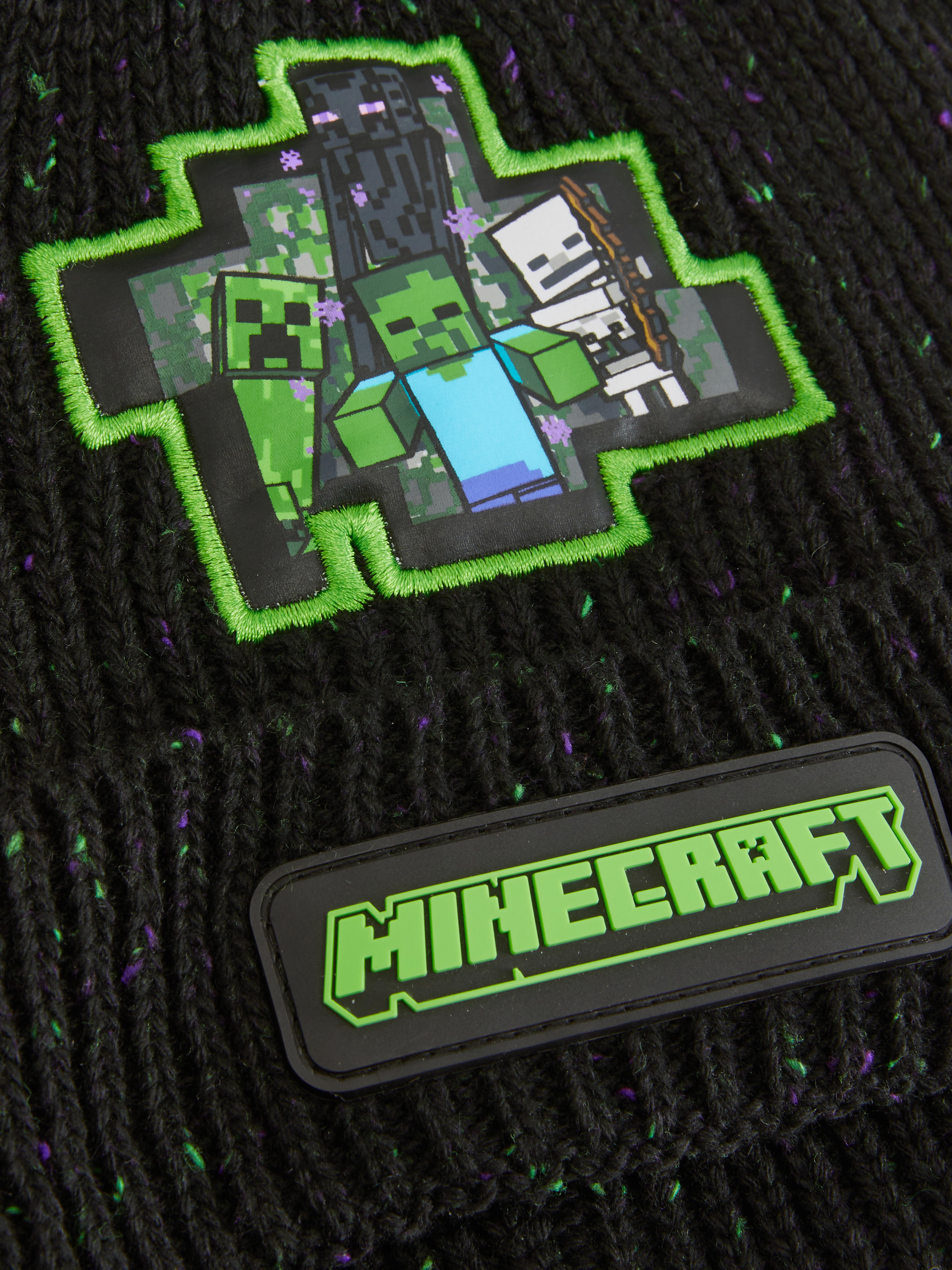 Minecraft Pompom Beanie