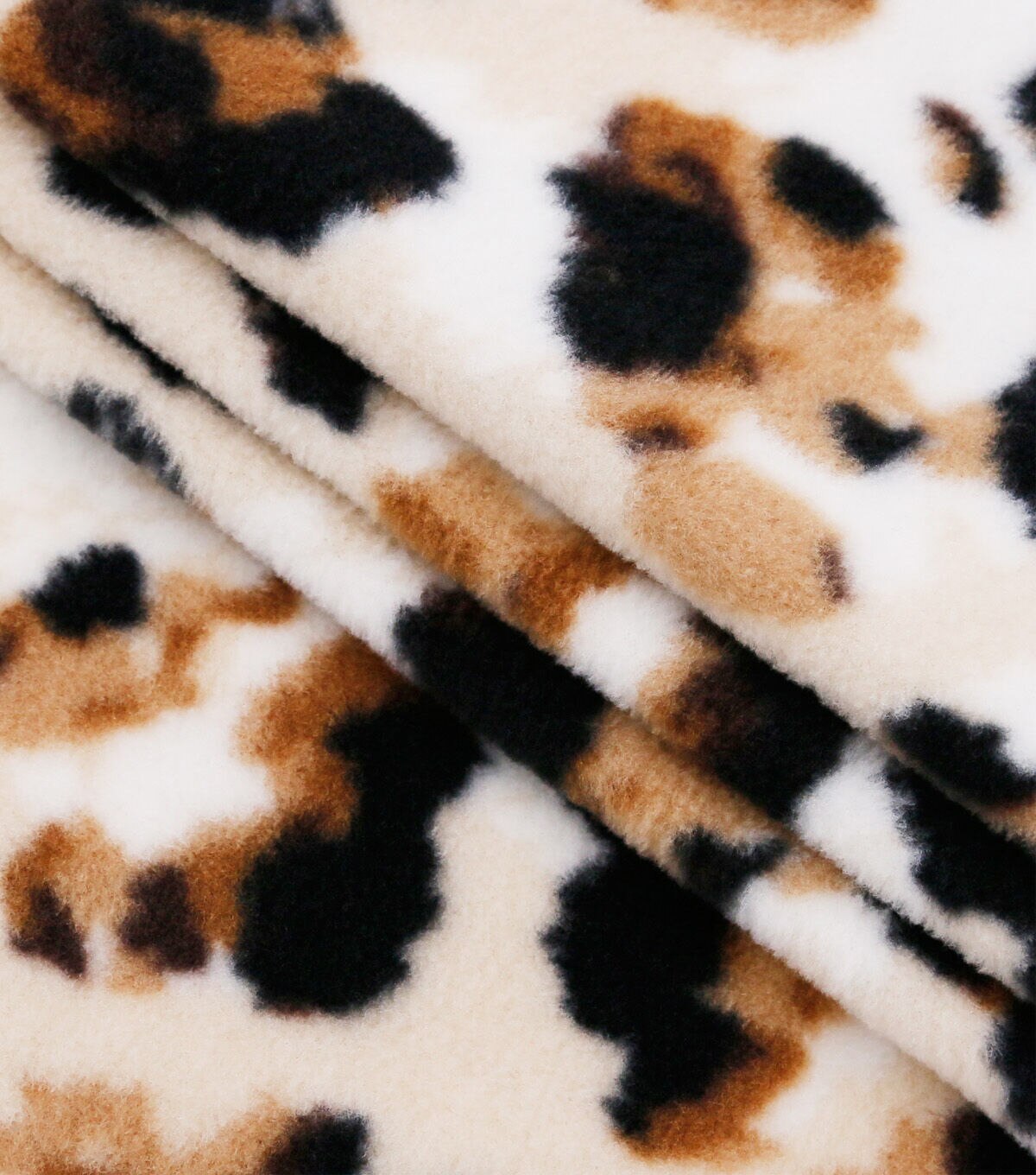 Big Cat Spots Anti Pill Fleece Fabric