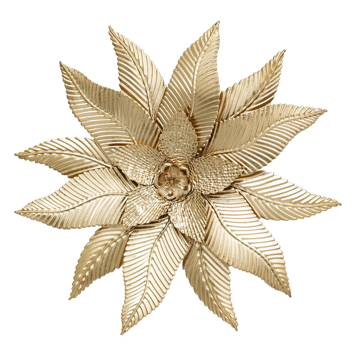 Decoração de mural AMANDINE em metal 67x67cm