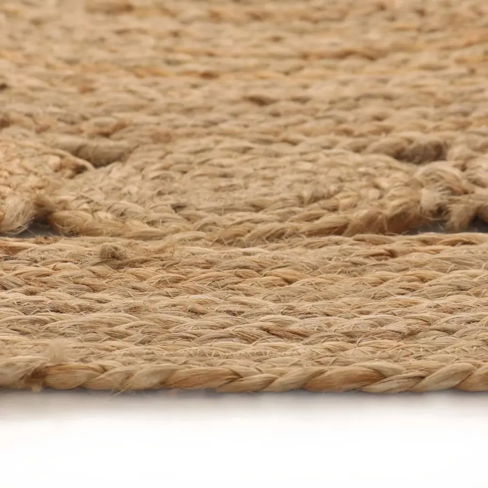 vidaXL - Vloerkleed - Beige - Jute - 210 cm
