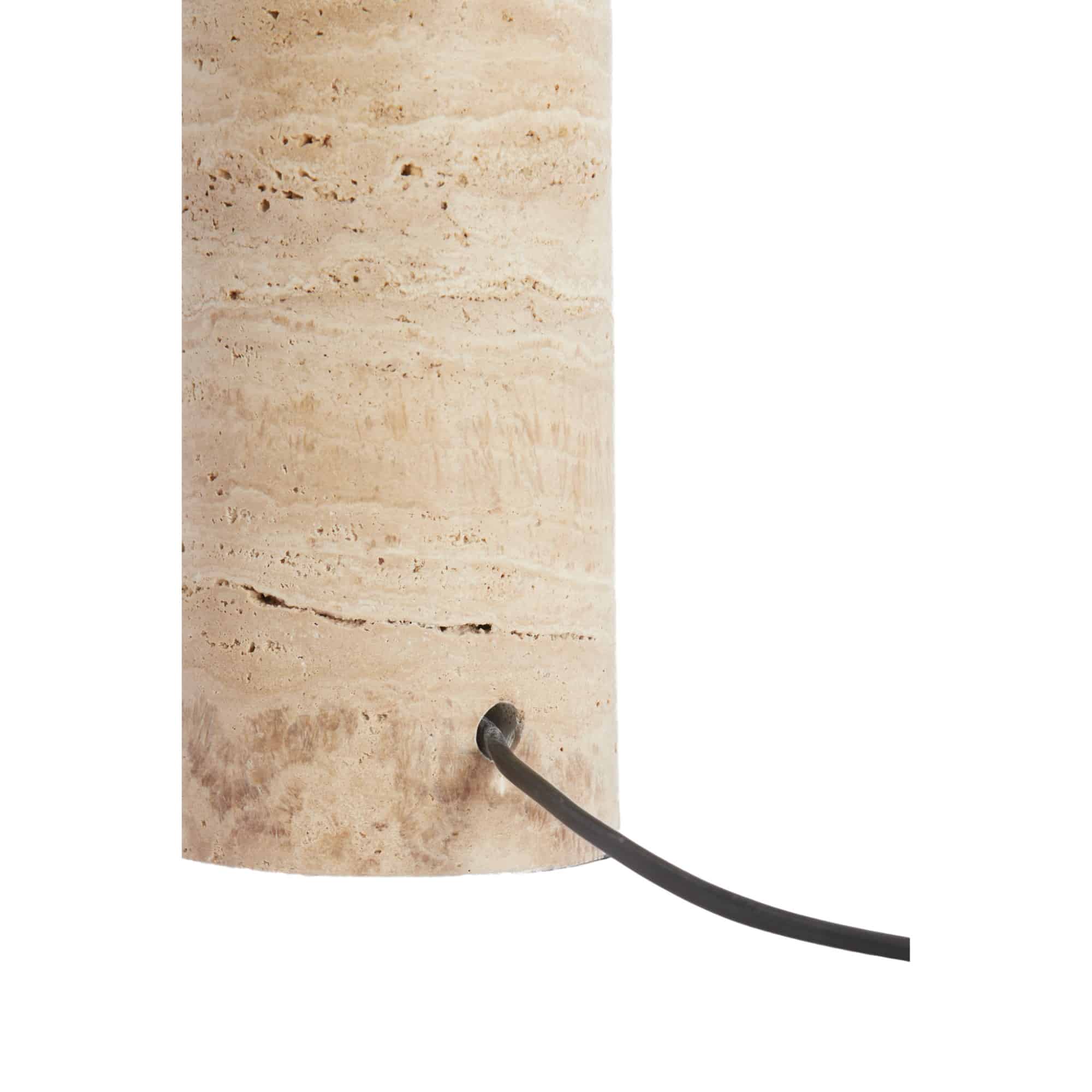 Light & Living Lampvoet Malakai - Bruin - Ø9x28cm